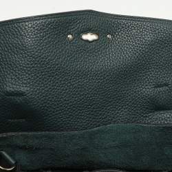 Mulberry Green Leather Alexa Shoulder Bag