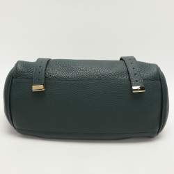 Mulberry Green Leather Alexa Shoulder Bag