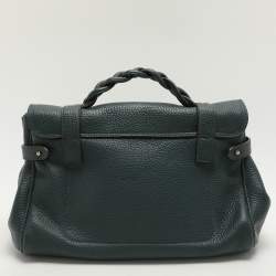 Mulberry Green Leather Alexa Shoulder Bag