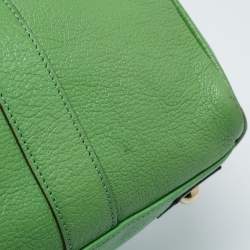 Mulberry Green Leather Bayswater Satchel