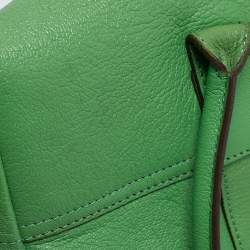 Mulberry Green Leather Bayswater Satchel