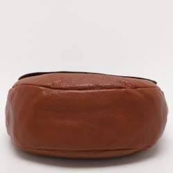 Pre Owned Mulberry Brown Leather Daria Hobo