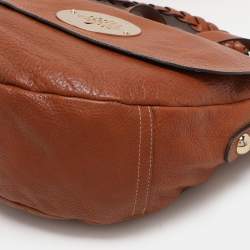 Pre Owned Mulberry Brown Leather Daria Hobo