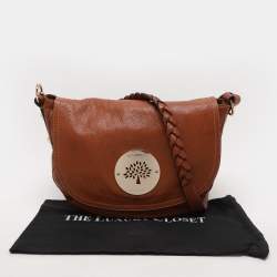 Pre Owned Mulberry Brown Leather Daria Hobo