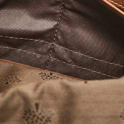 Mulberry Brown Leather Flap Continental Wallet