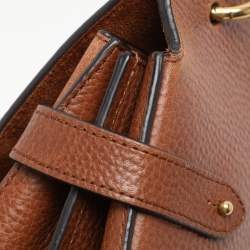 Mulberry Brown Leather Amberley Shoulder Bag