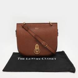 Mulberry Brown Leather Amberley Shoulder Bag