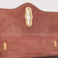 Mulberry Nude Pink Leather Mini Seaton Top Handle Bag