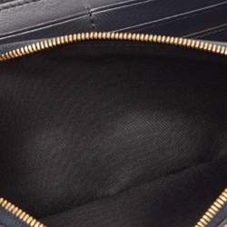 Pre Owned Mulberry Orange Leather Amberley Clutch