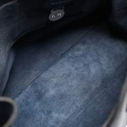 Pre Owned Mulberry Blue Leather Bayswater Satchel