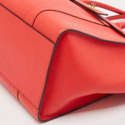 Mulberry Red Leather Zipped Bayswater Tote
