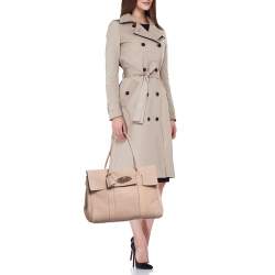 Mulberry Dusty Pink Leather Bayswater Satchel
