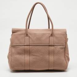 Mulberry Dusty Pink Leather Bayswater Satchel