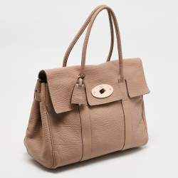 Mulberry Dusty Pink Leather Bayswater Satchel