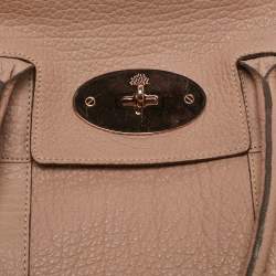 Mulberry Dusty Pink Leather Bayswater Satchel