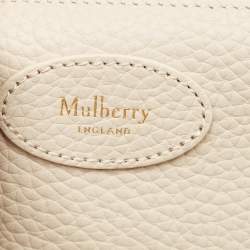 Mulberry Ivory White Leather Small Bayswater Satchel
