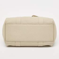 Mulberry Ivory White Leather Small Bayswater Satchel