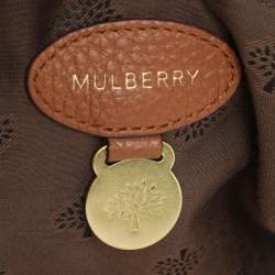 Mulberry Brown Leather Effie Flap Hobo