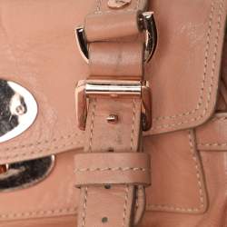 Mulberry Peach Leather Mini Alexa Crossbody Bag