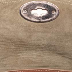 Mulberry Peach Leather Mini Alexa Crossbody Bag
