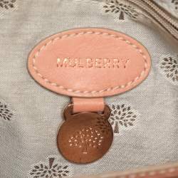 Mulberry Peach Leather Mini Alexa Crossbody Bag