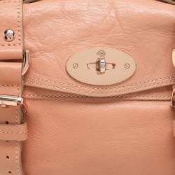 Mulberry Peach Leather Mini Alexa Crossbody Bag