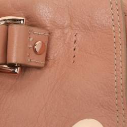Mulberry Peach Leather Mini Alexa Crossbody Bag
