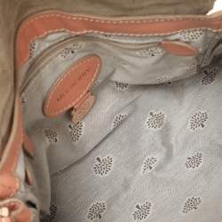 Mulberry Peach Leather Mini Alexa Crossbody Bag