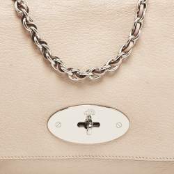 Mulberry Blush Pink Leather Large Lily Shoulder Bag
