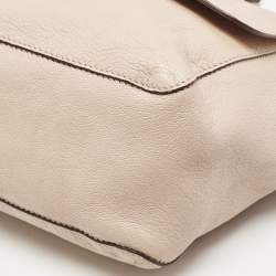 Mulberry Blush Pink Leather Large Lily Shoulder Bag