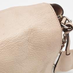 Mulberry Blush Pink Leather Large Lily Shoulder Bag