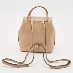 Mulberry Beige Leather Mini Bayswater Backpack
