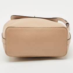 Mulberry Beige Leather Mini Bayswater Backpack