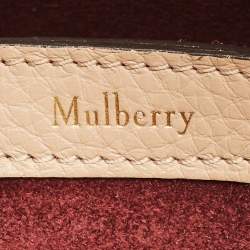 Mulberry Beige Leather Small Zipped Bayswater Tote