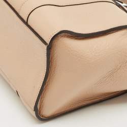 Mulberry Beige Leather Small Zipped Bayswater Tote