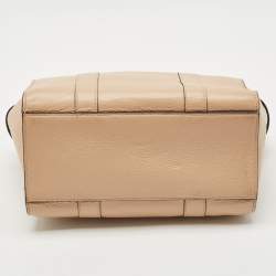 Mulberry Beige Leather Small Zipped Bayswater Tote