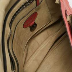 Mulberry Red Leather Bayswater Flap Shoulder Bag