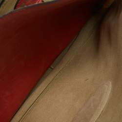 Mulberry Red Leather Bayswater Flap Shoulder Bag