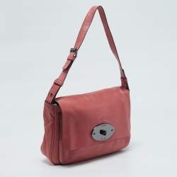 Mulberry Red Leather Bayswater Flap Shoulder Bag