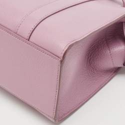Mulberry Lavender Leather Mini Zipped Bayswater Tote