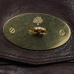 Mulberry Brown Leather Alexa Satchel