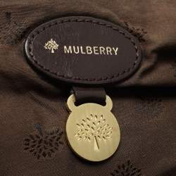 Mulberry Brown Leather Alexa Satchel