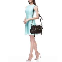 Mulberry Brown Leather Alexa Satchel