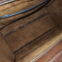 Mulberry Brown Leather Zipped Bayswater Small
