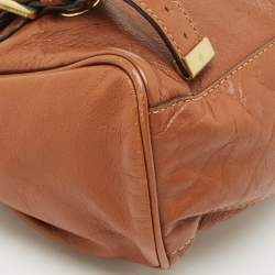 Mulberry Brown Leather Mini Alexa Top Handle Bag