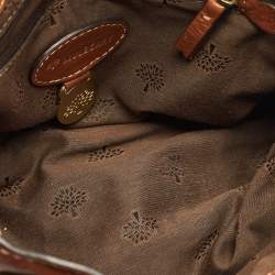 Mulberry Brown Leather Mini Alexa Top Handle Bag