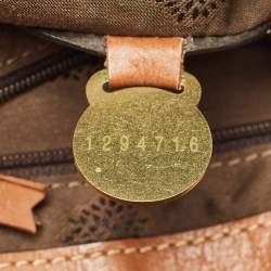 Mulberry Brown Leather Mini Alexa Top Handle Bag