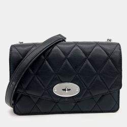 Mulberry Black Leather Small Dali Crossbody Bag