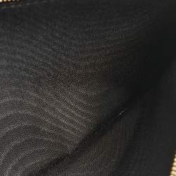 Mulberry Black Leather Amberley Chain Clutch