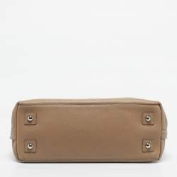 Pre Owned Mulberry Beige Alice Zip Tote